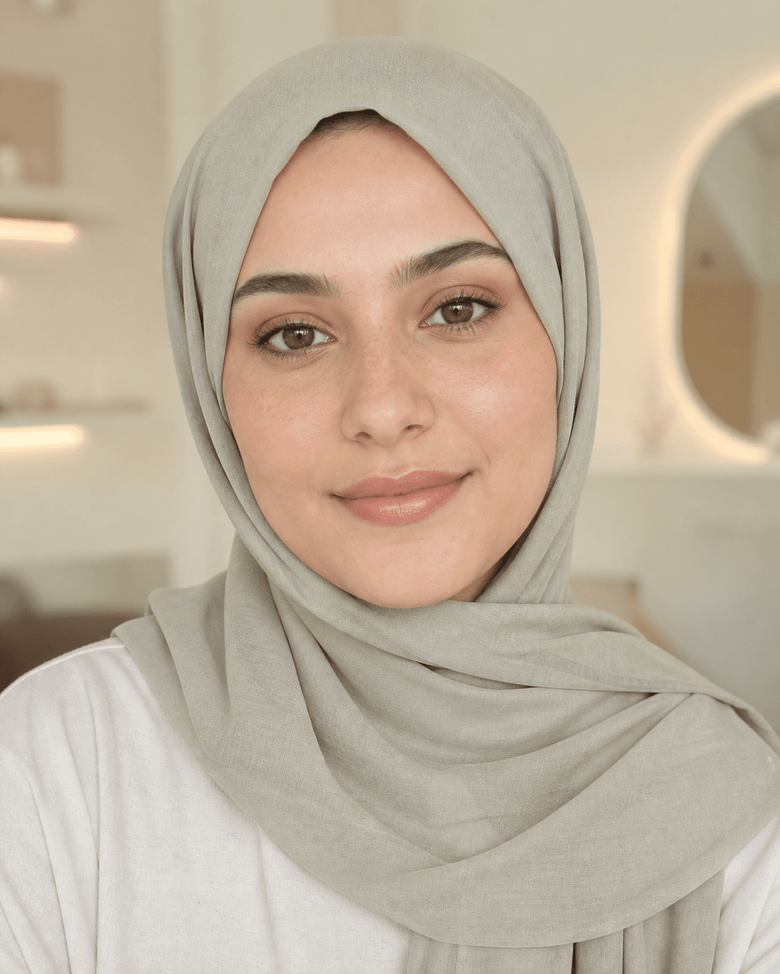 Style inspiration: everyday eye definition, sage hijab